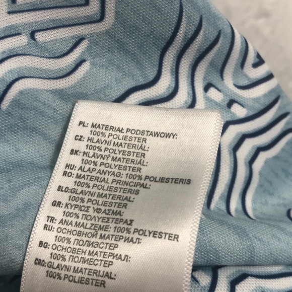 Fly Emirates women’s authentic jersey size medium turquoise Real Madrid - Picture 4 of 6